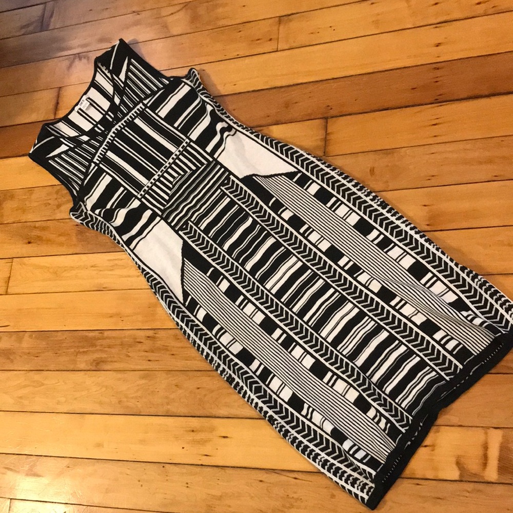 Art Deco knit dress